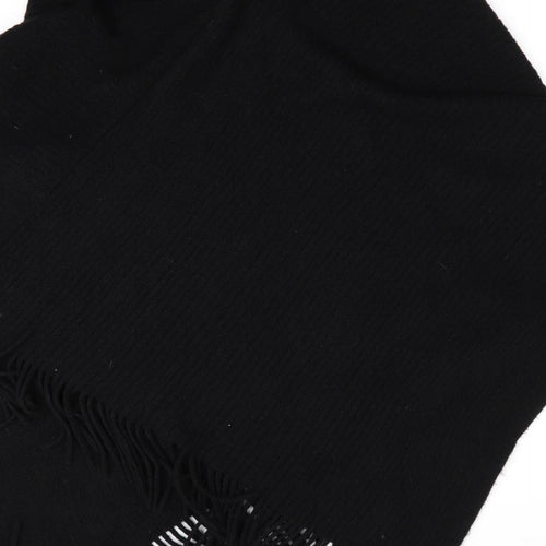 W Collection Womens Black   Overcoat Poncho One Size
