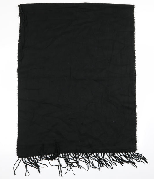 Front view of Preworn women’s black shawl/wrap