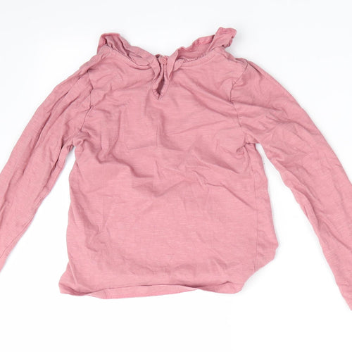 TU Girls Pink   Basic T-Shirt Size 5-6 Years  - Lovely and Kind