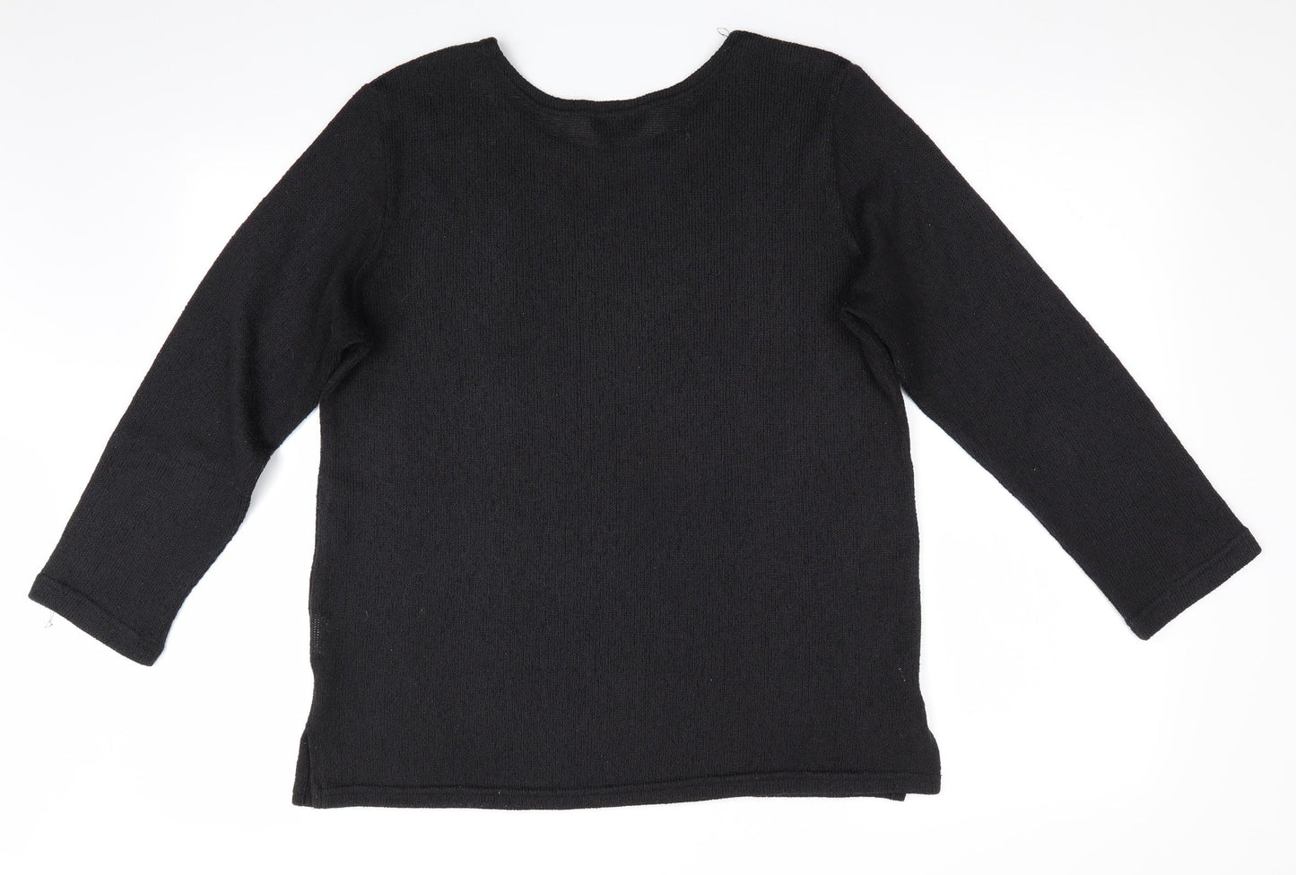 Real Clothing Company Womens Black   Pullover Jumper Size 14