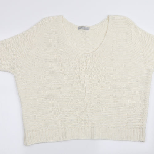 LV Clothing Womens Ivory   Pullover Jumper
