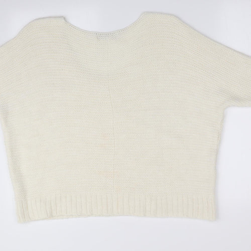 LV Clothing Womens Ivory   Pullover Jumper