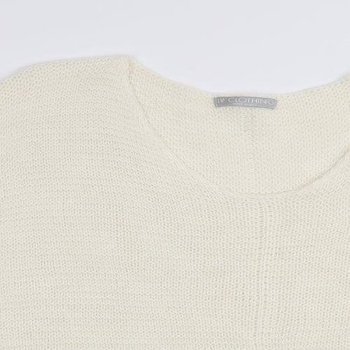 LV Clothing Womens Ivory   Pullover Jumper