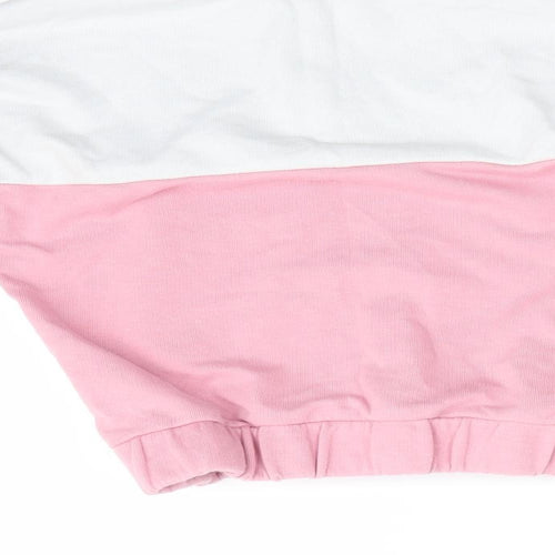 George Girls Pink   Pullover Sweatshirt Size 5-6 Years  - Make a Difference Pudsey