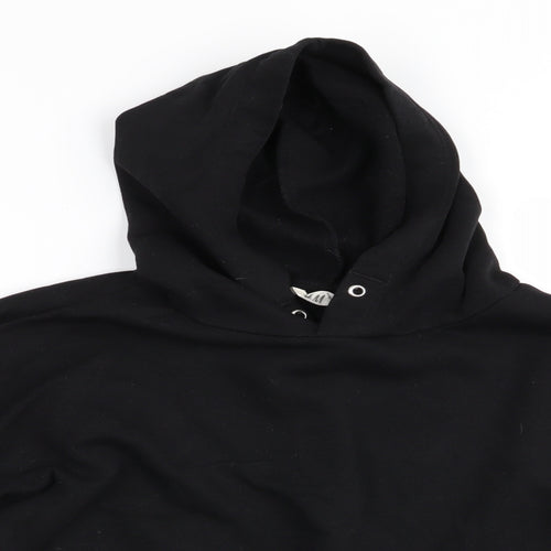 H&M Girls Black   Pullover Hoodie Size 14 Years  - Brooklyn