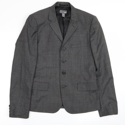 H&M Mens Grey   Jacket Blazer Size 36