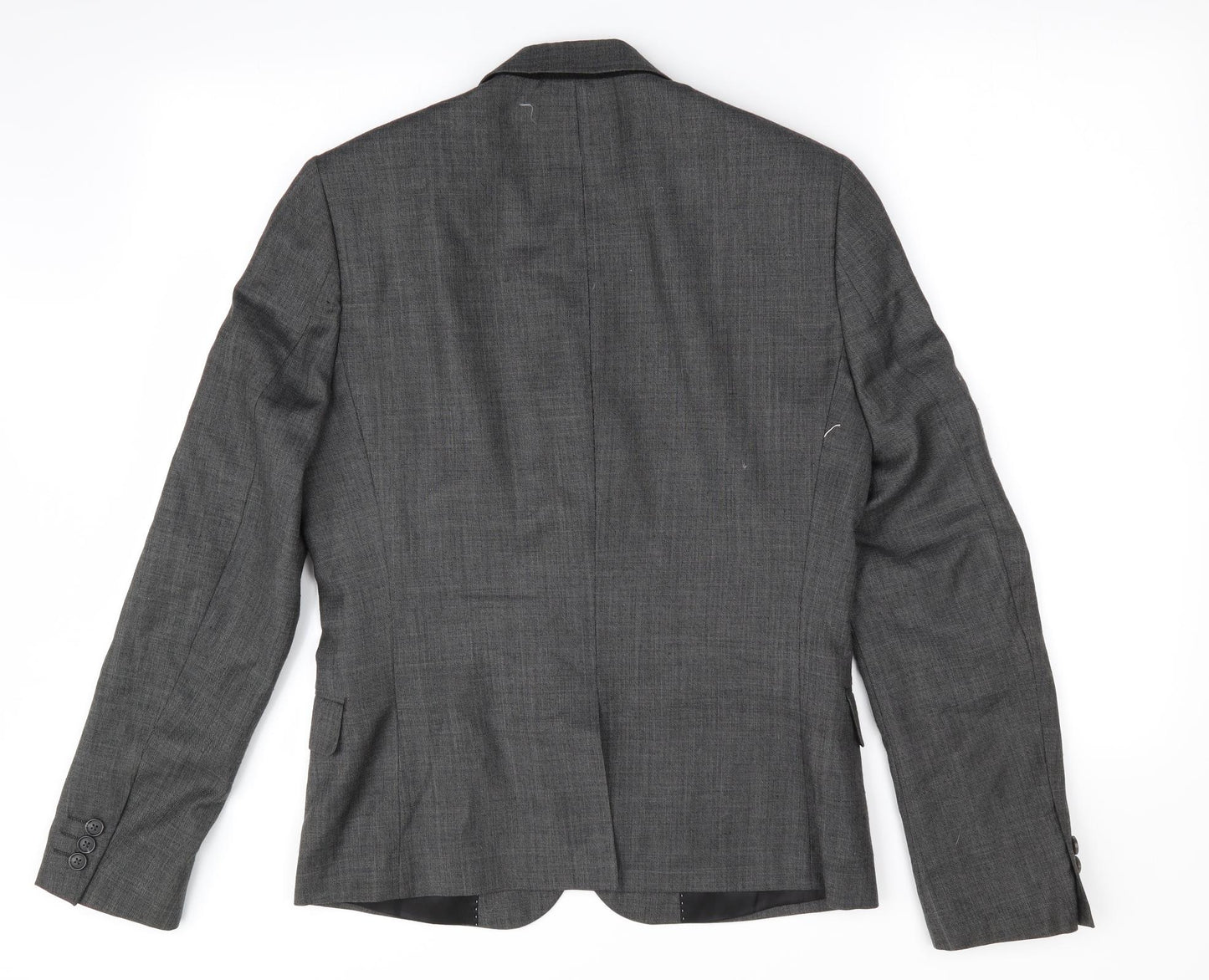 H&M Mens Grey   Jacket Blazer Size 36