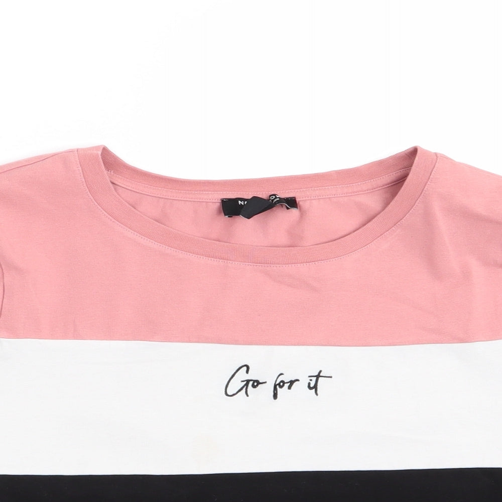 New Look Girls Multicoloured   Basic T-Shirt Size 14-15 Years  - Go For It