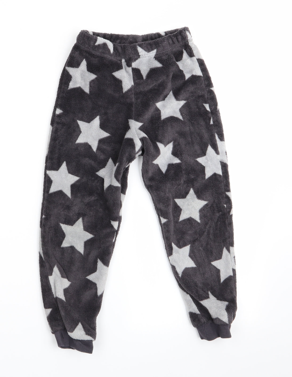 George Boys Grey Geometric   Pyjama Pants Size 4-5 Years  - Star Print