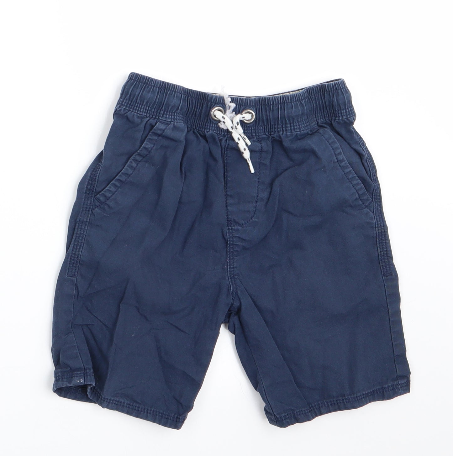 George Boys Blue   Chino Shorts Size 5-6 Years