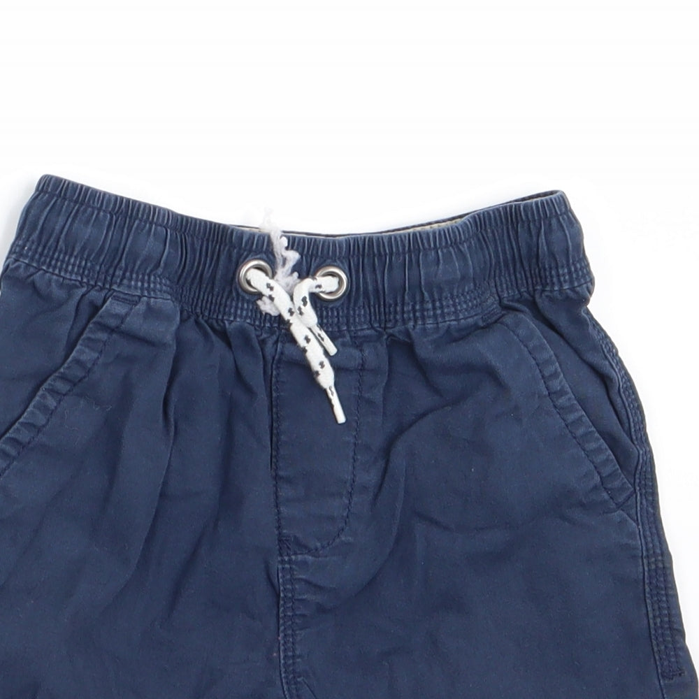George Boys Blue   Chino Shorts Size 5-6 Years