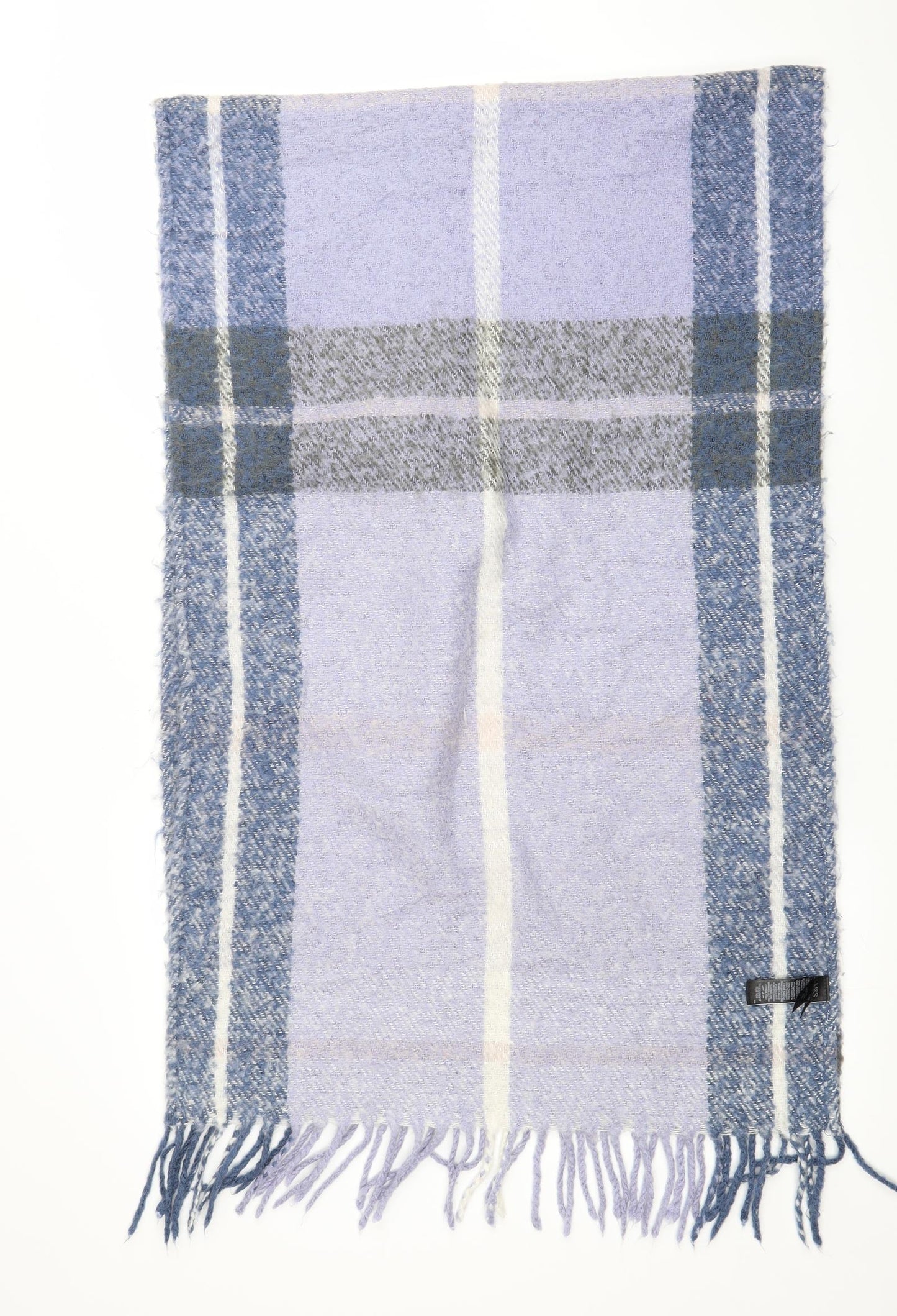Marks and Spencer Womens Purple Check   Shawl/Wrap