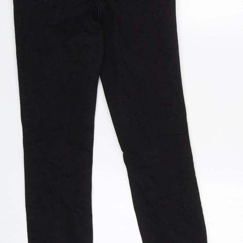 NEXT Womens Black   Skinny Jeans Size 8 L28 in