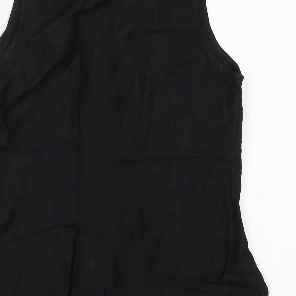 River Island Womens Black   Basic Blouse Size 8