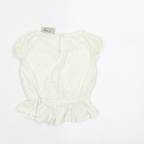 NEXT Baby White   Basic Blouse Size 3-6 Months