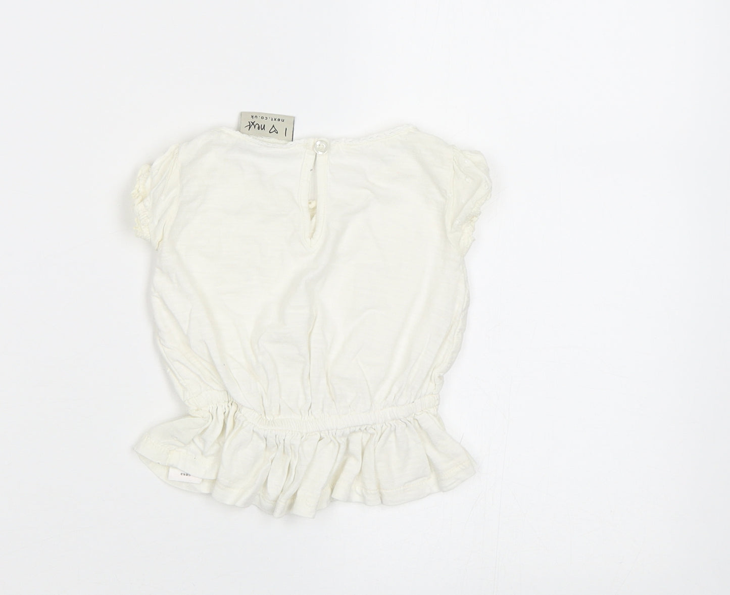 NEXT Baby White   Basic Blouse Size 3-6 Months