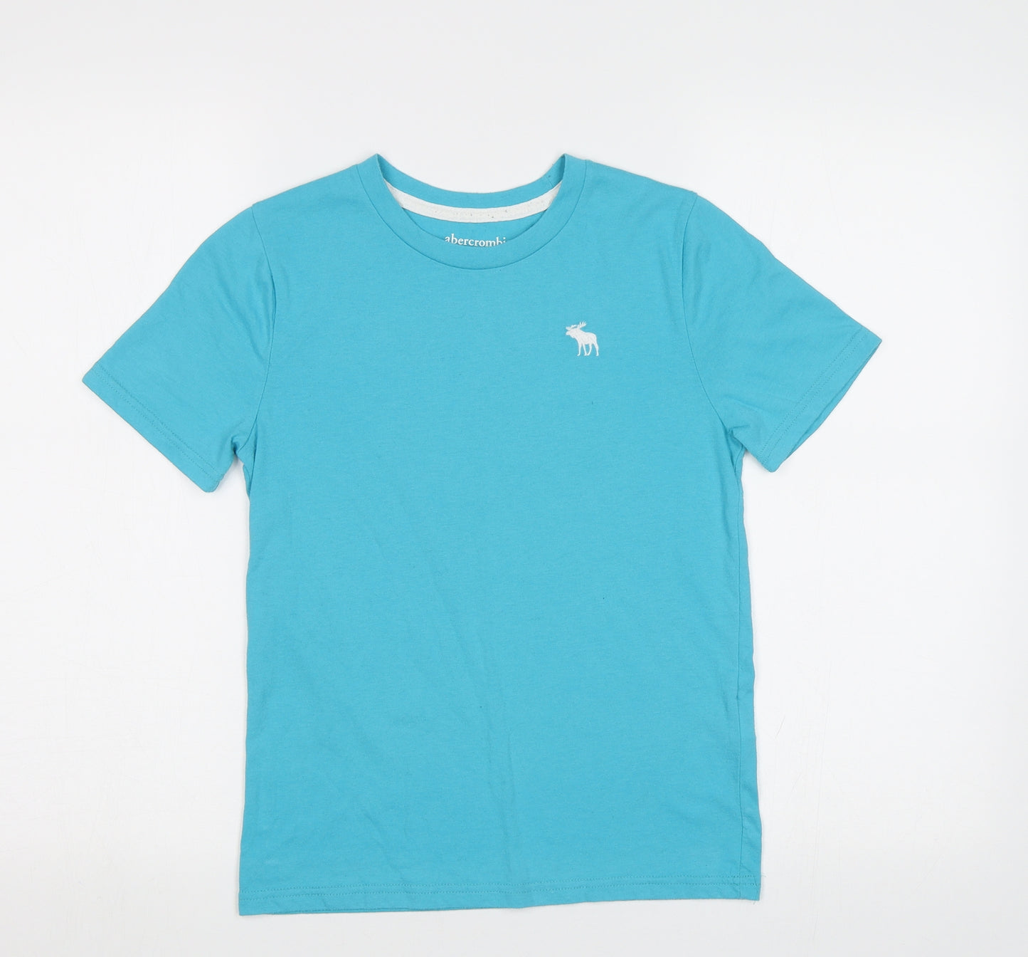 Abercrombie & Fitch Boys Blue   Basic T-Shirt Size 9-10 Years