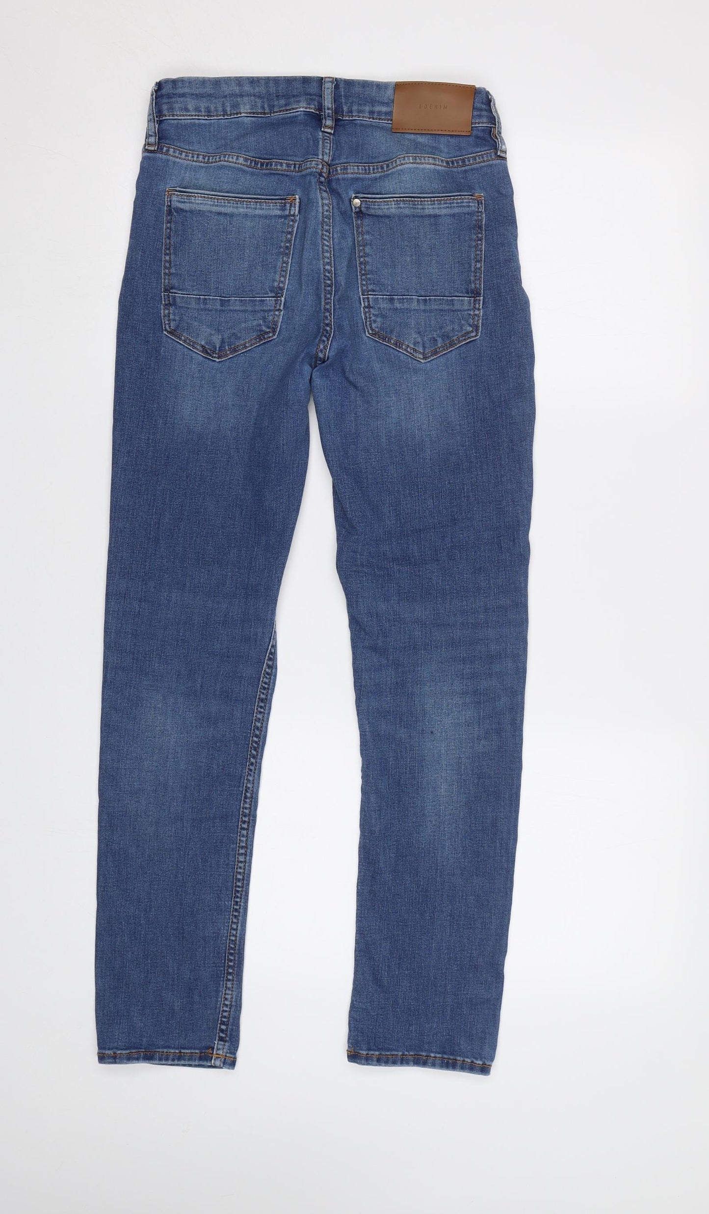 H&M Girls Blue   Straight Jeans Size 12-13 Years