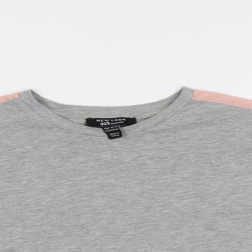 NewLook Girls Grey   Basic T-Shirt Size 12 Years