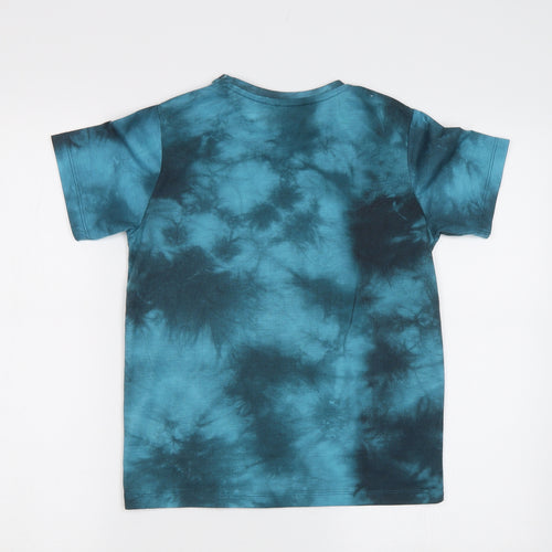 Matalan Boys Green Batik  Basic T-Shirt Size 10 Years