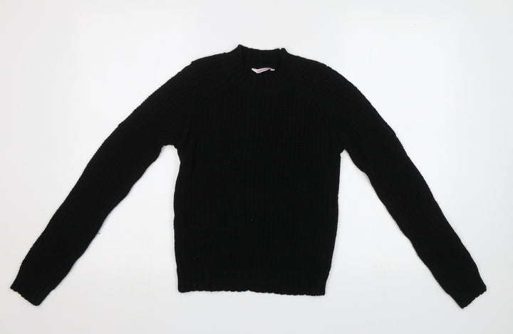 Miss E-vie Girls Black Pullover Jumper Size 11-12 Years