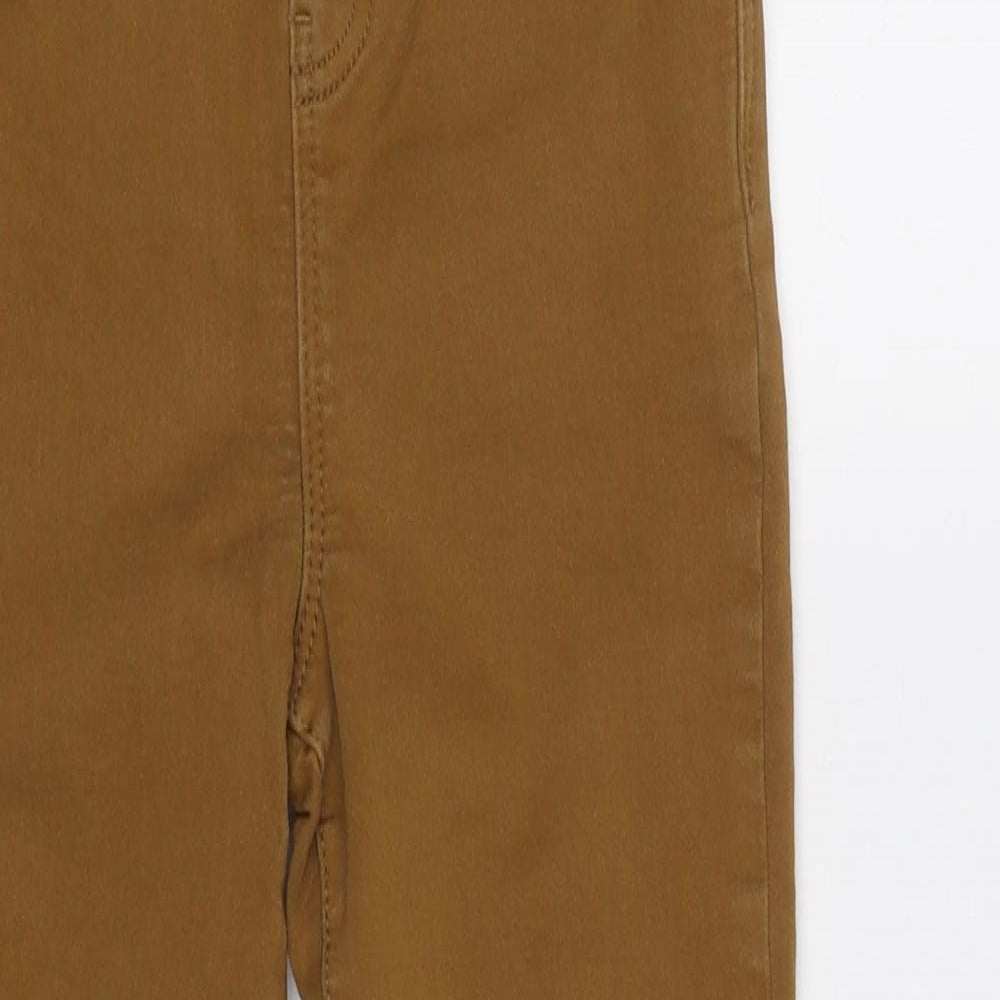 George Boys Brown   Chino Trousers Size 6-7 Years