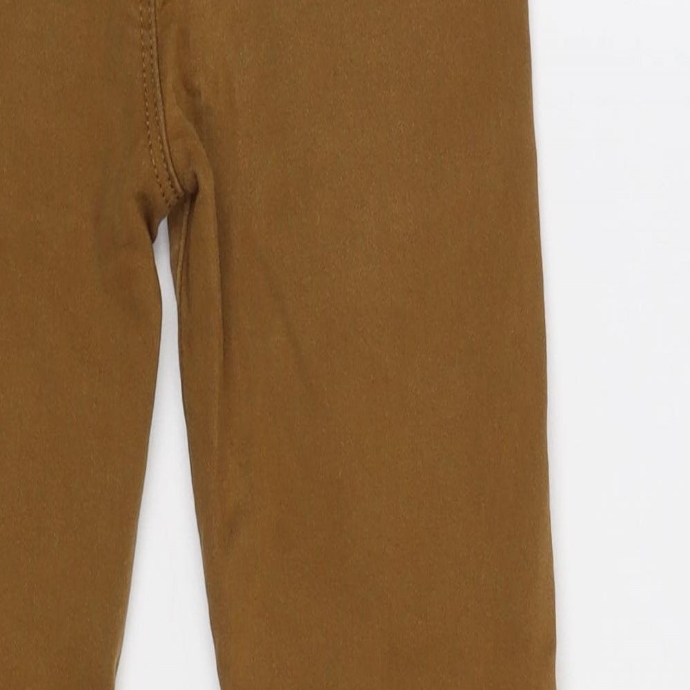 George Boys Brown   Chino Trousers Size 6-7 Years