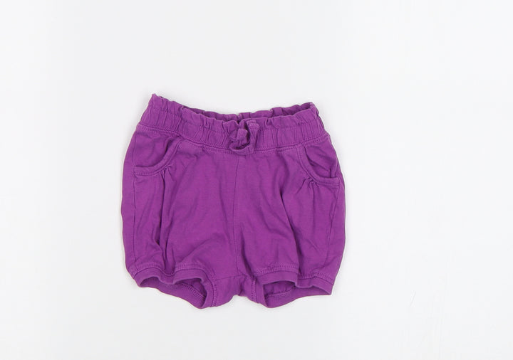 H&M Baby Purple Cropped Trousers Size 3-6 Months