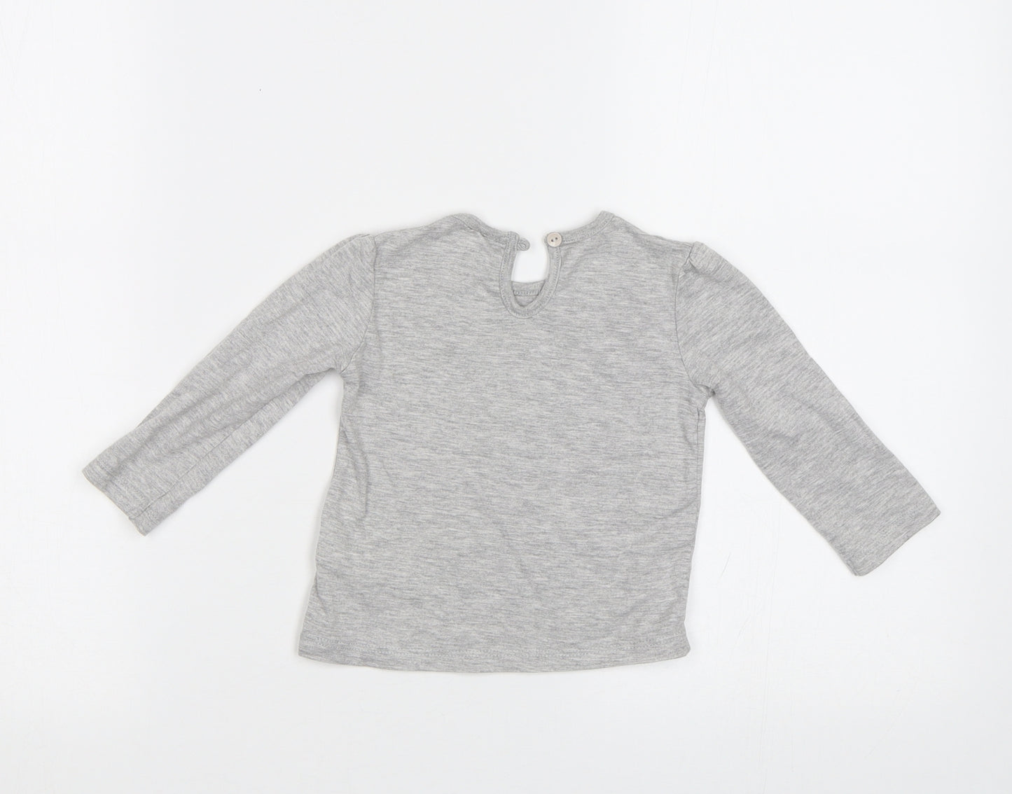 F&F Baby Grey   Basic T-Shirt Size 6-9 Months
