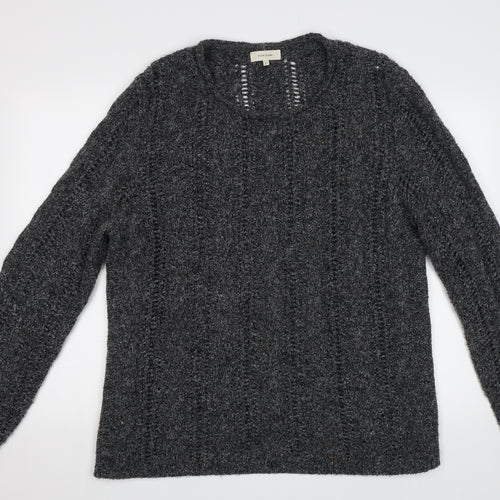 River Island Womens Grey   Pullover Jumper Size L