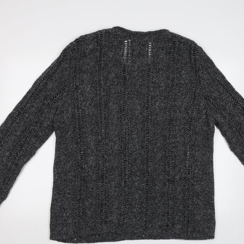 River Island Womens Grey   Pullover Jumper Size L