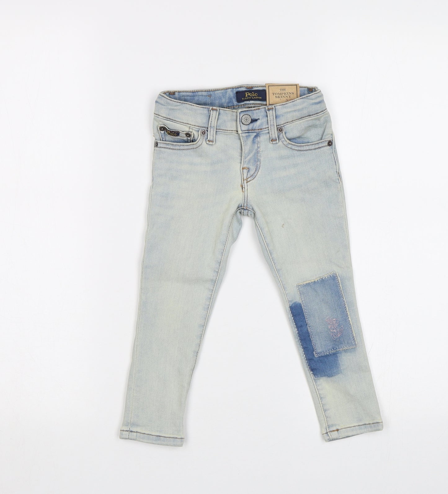 Ralph Lauren Girls Blue   Skinny Jeans Size 3 Years