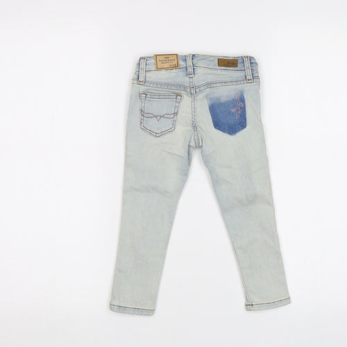 Ralph Lauren Girls Blue   Skinny Jeans Size 3 Years