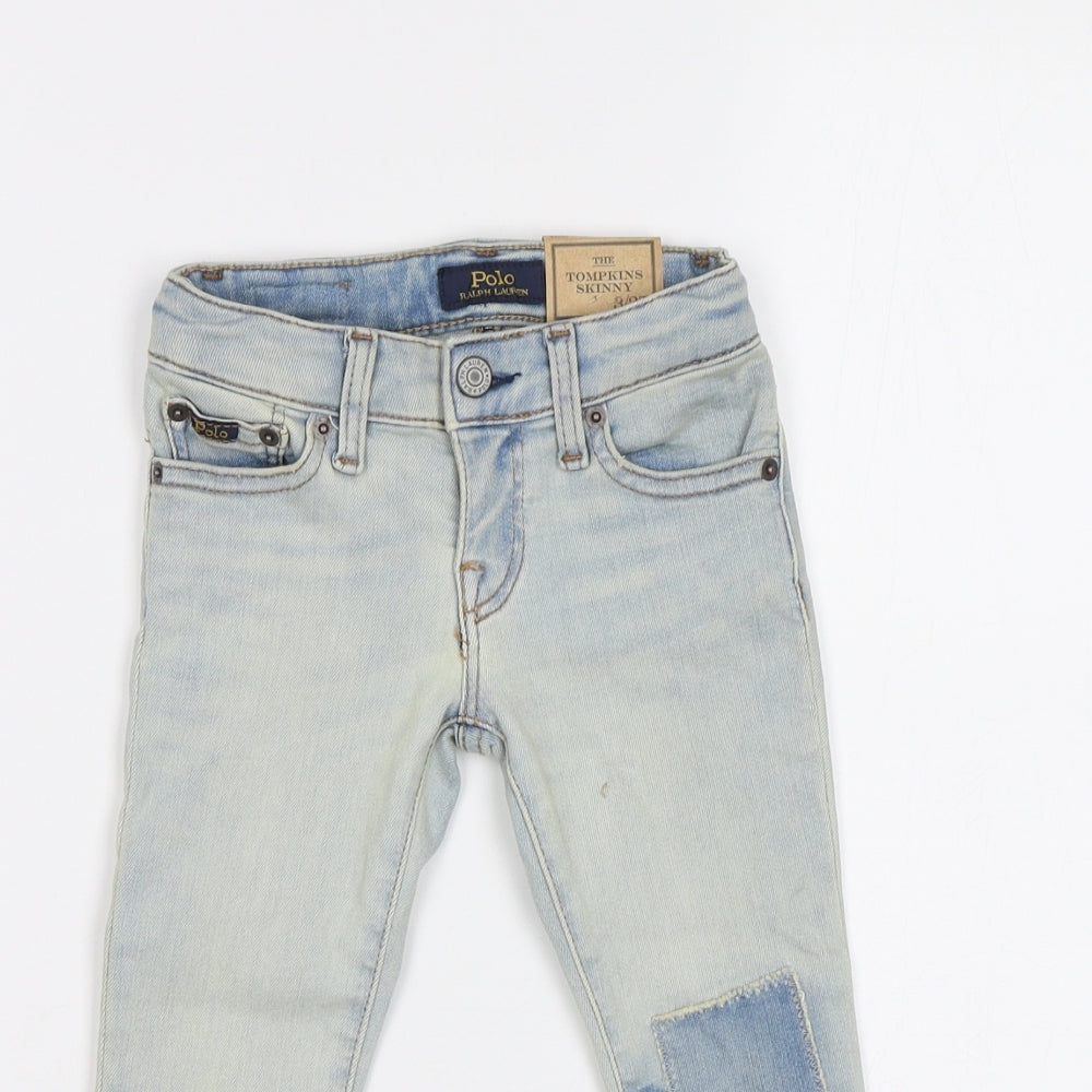 Ralph Lauren Girls Blue   Skinny Jeans Size 3 Years