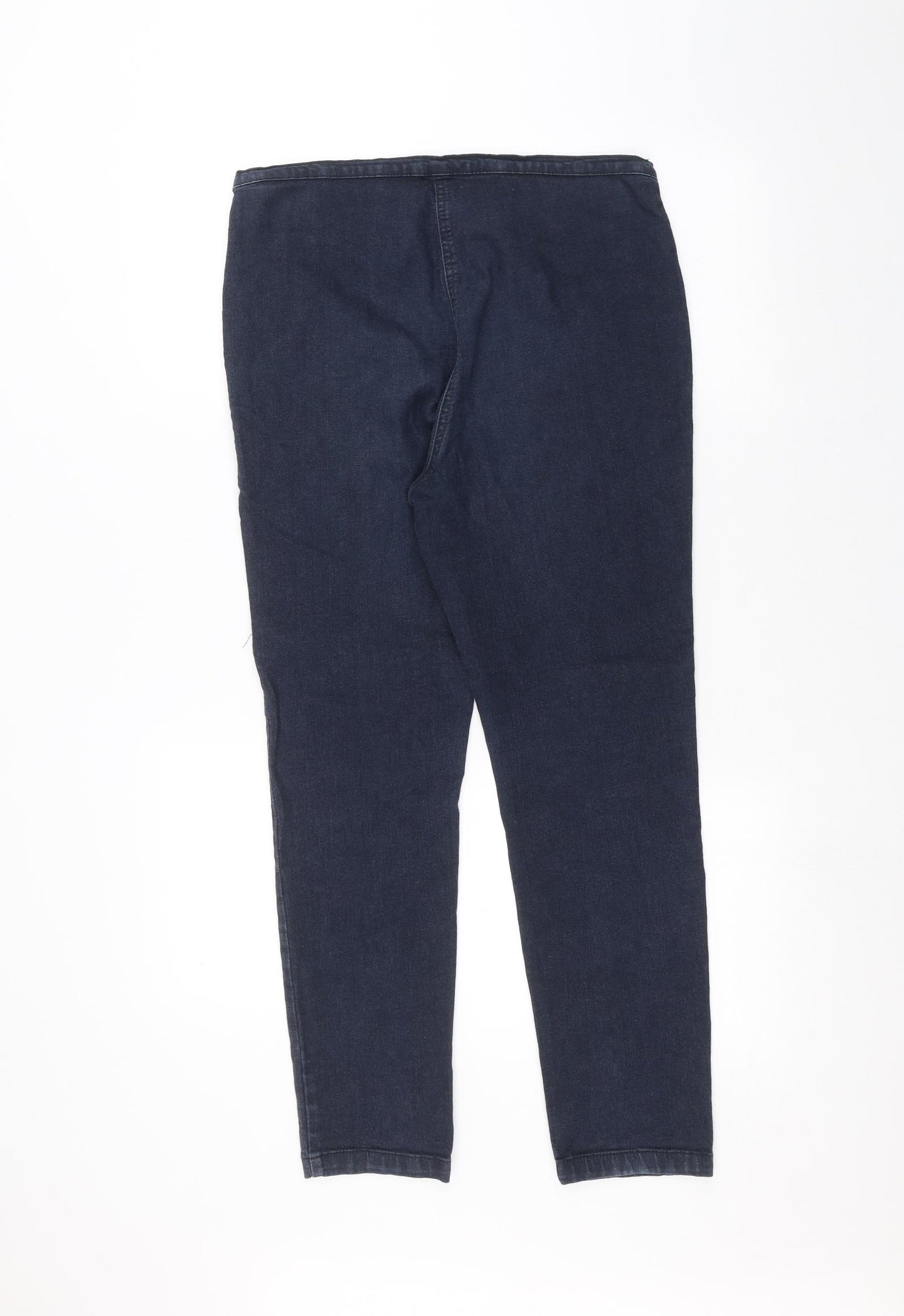 Marks and Spencer Womens Blue  Denim Skinny Jeans Size 12 L26 in