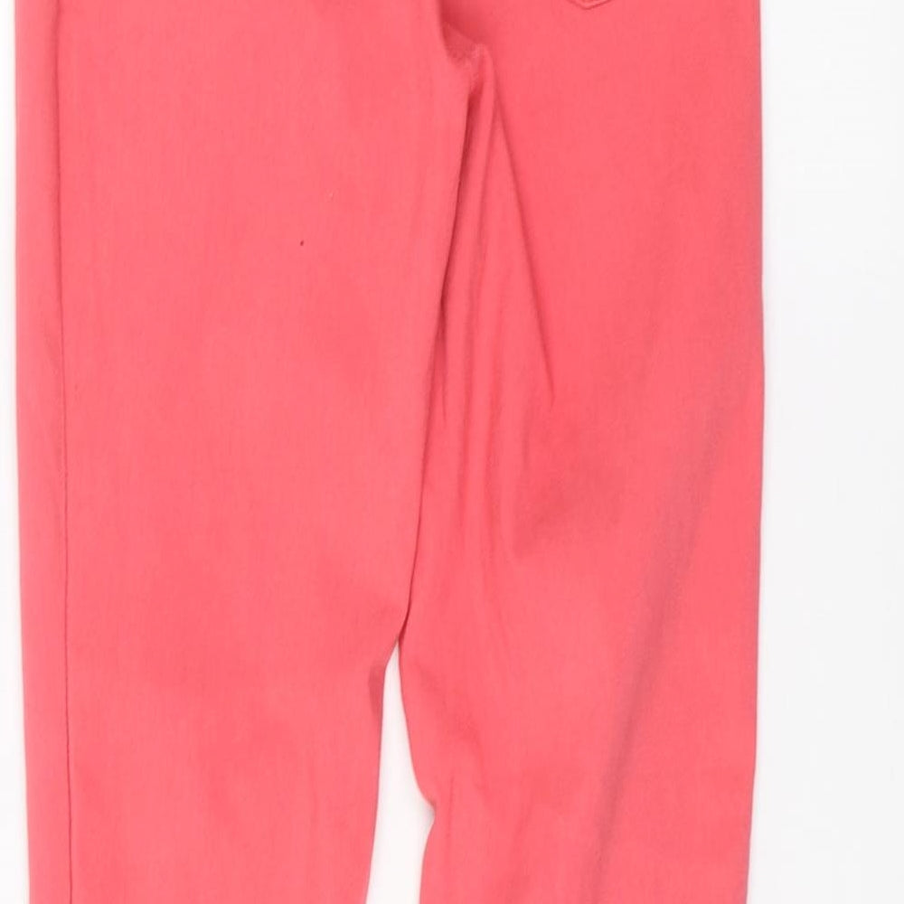 Lottie Womens Pink   Skinny Jeans Size 16 L30 in