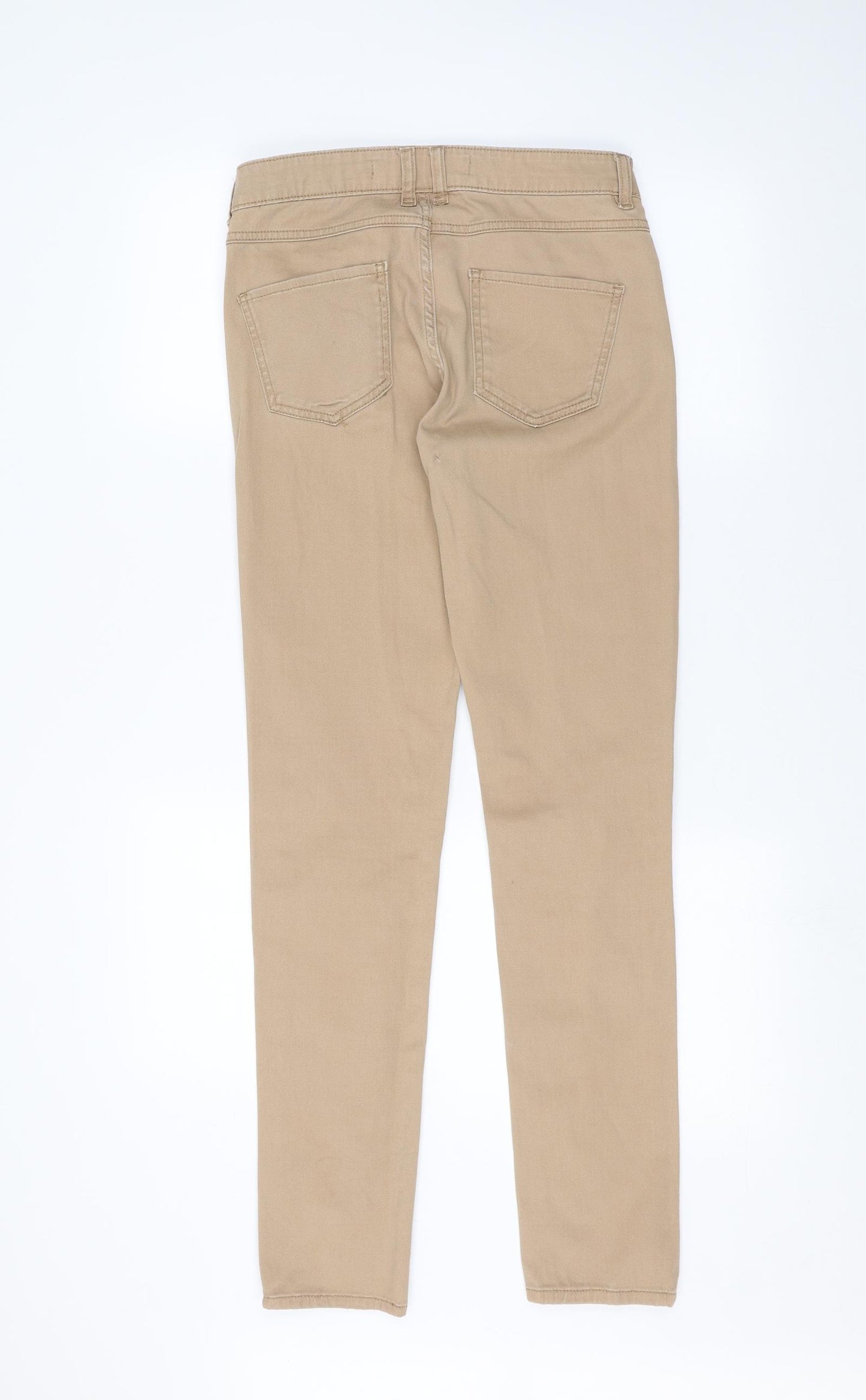 NEXT Womens Brown   Skinny Jeans Size 10 L30 in