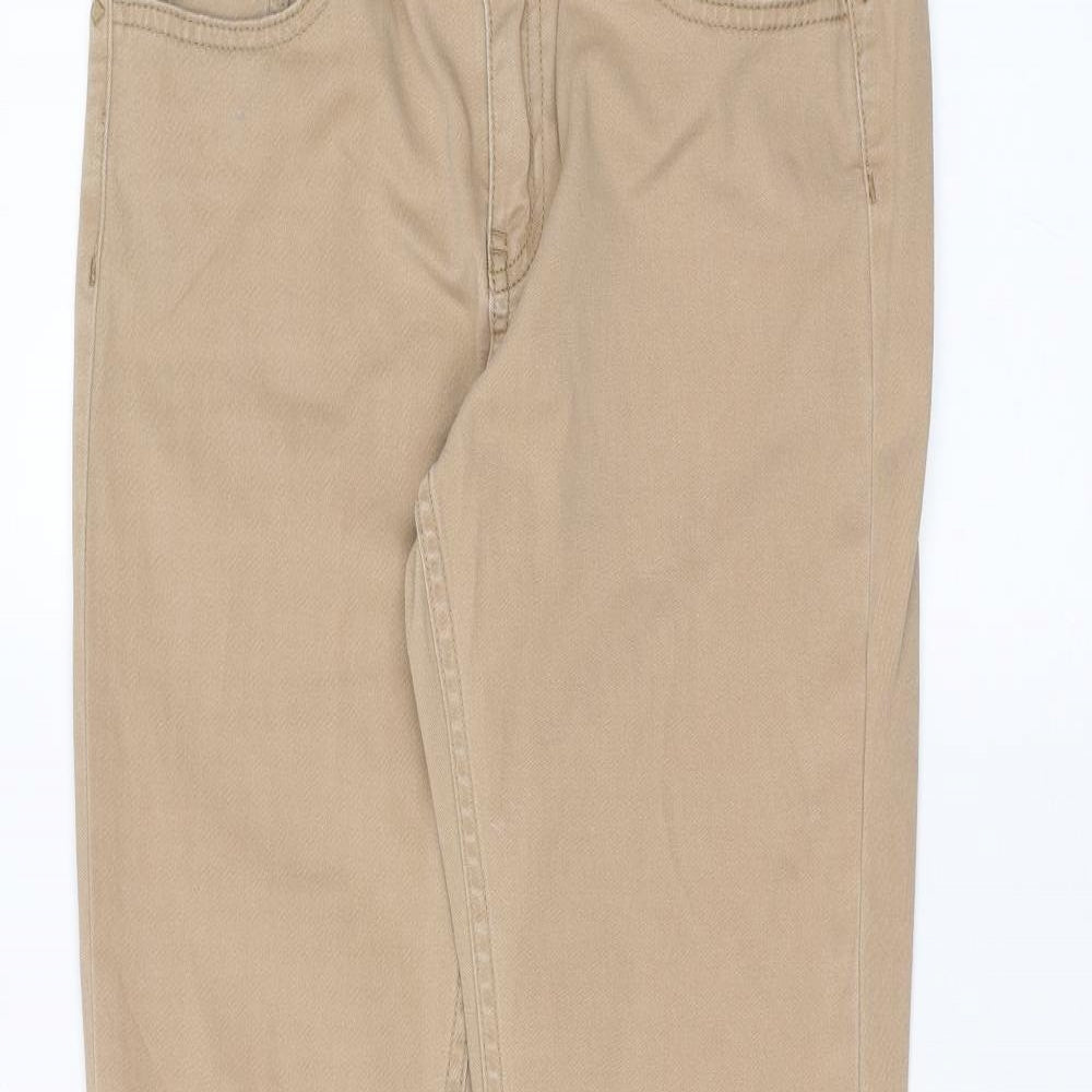 NEXT Womens Brown   Skinny Jeans Size 10 L30 in