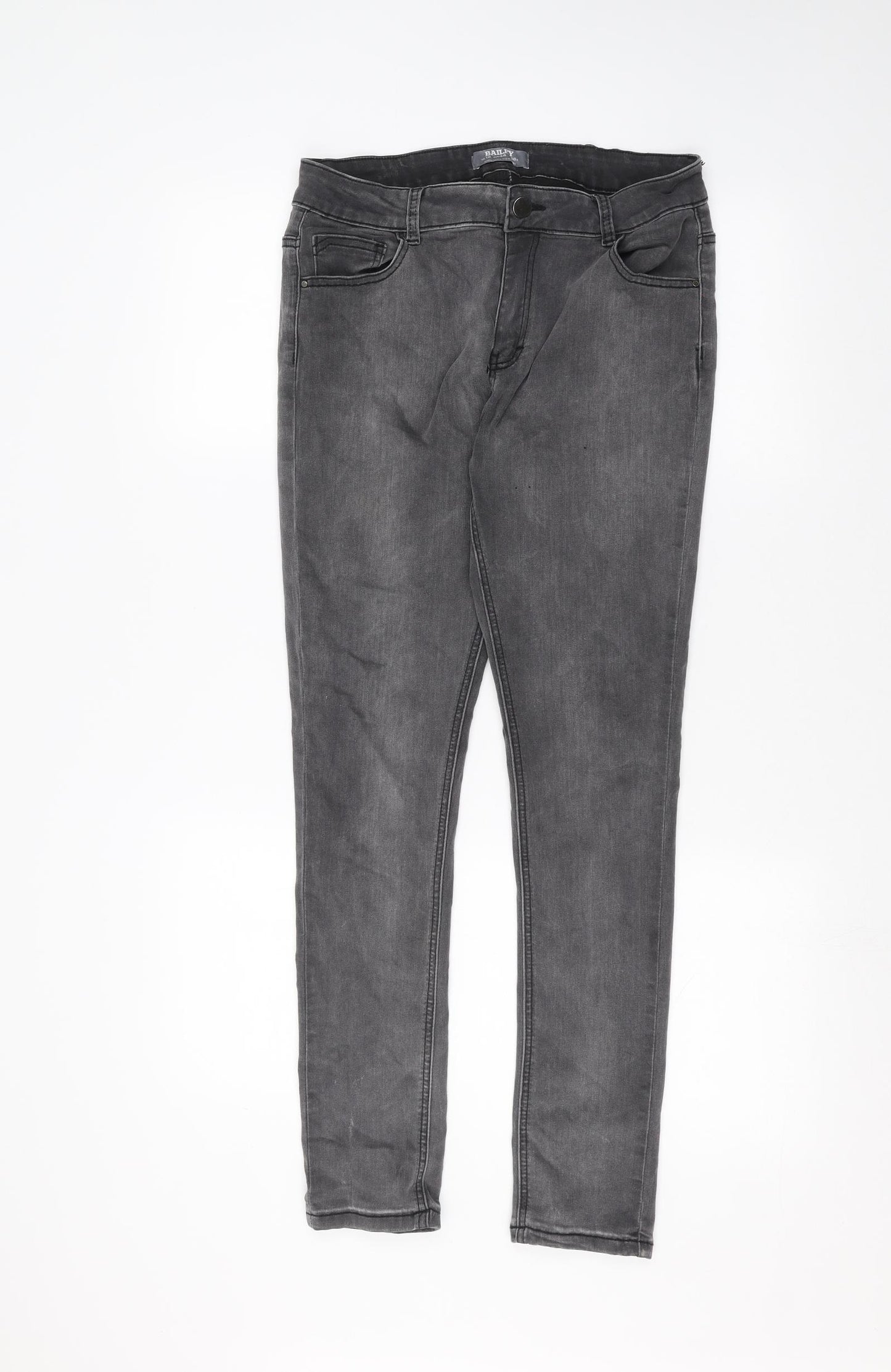 Dorothy Perkins Womens Black   Skinny Jeans Size 16 L28 in
