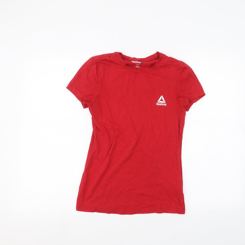 Reebok Mens Red    T-Shirt Size XS