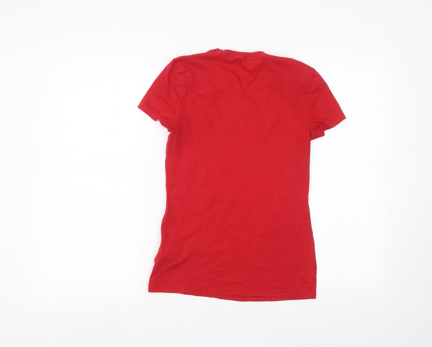 Reebok Mens Red    T-Shirt Size XS