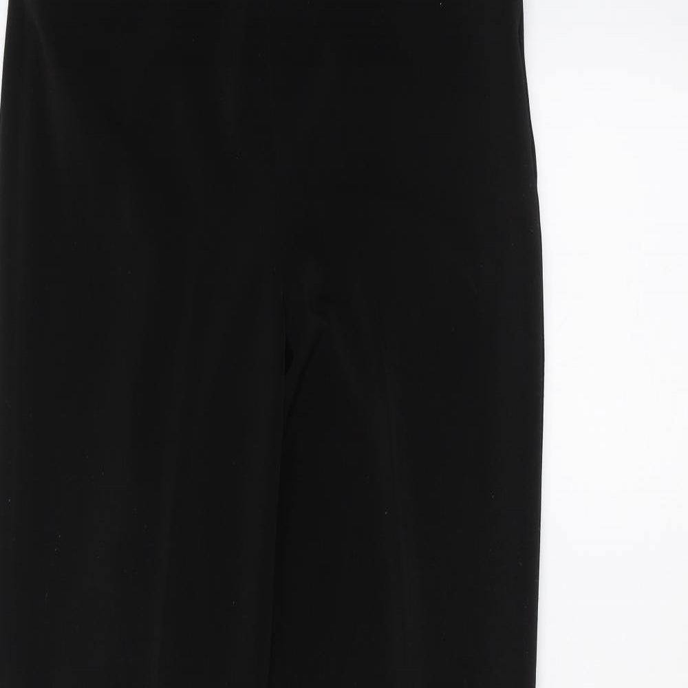 Wallis Womens Black   Trousers  Size 12 L30 in
