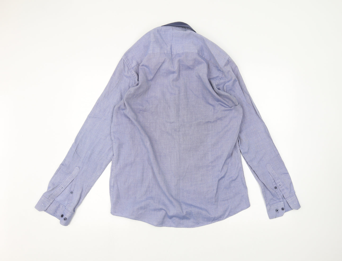 Primark Mens Blue    Dress Shirt Size 15.5