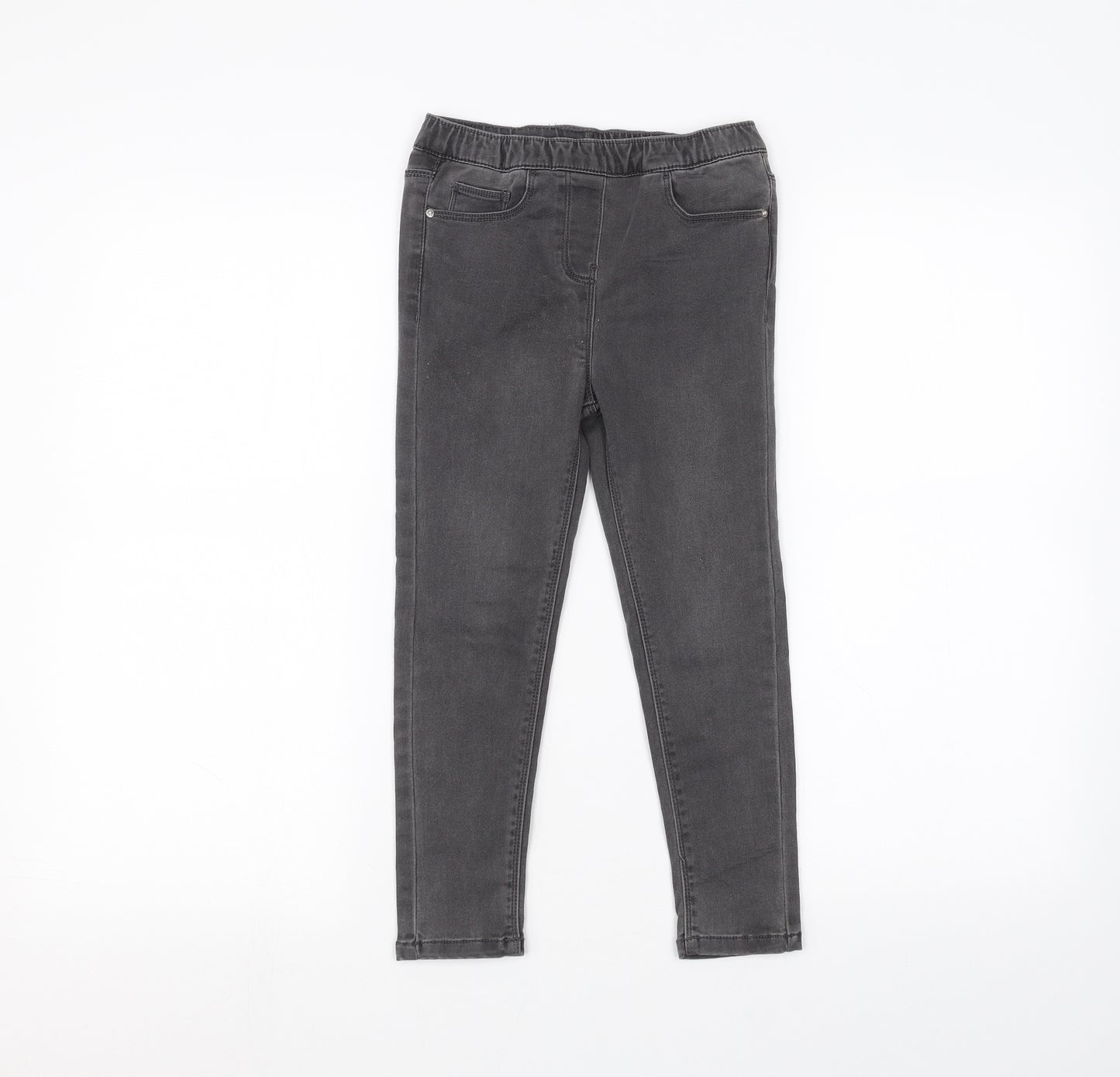 Matalan Boys Black   Skinny Jeans Size 6 Years