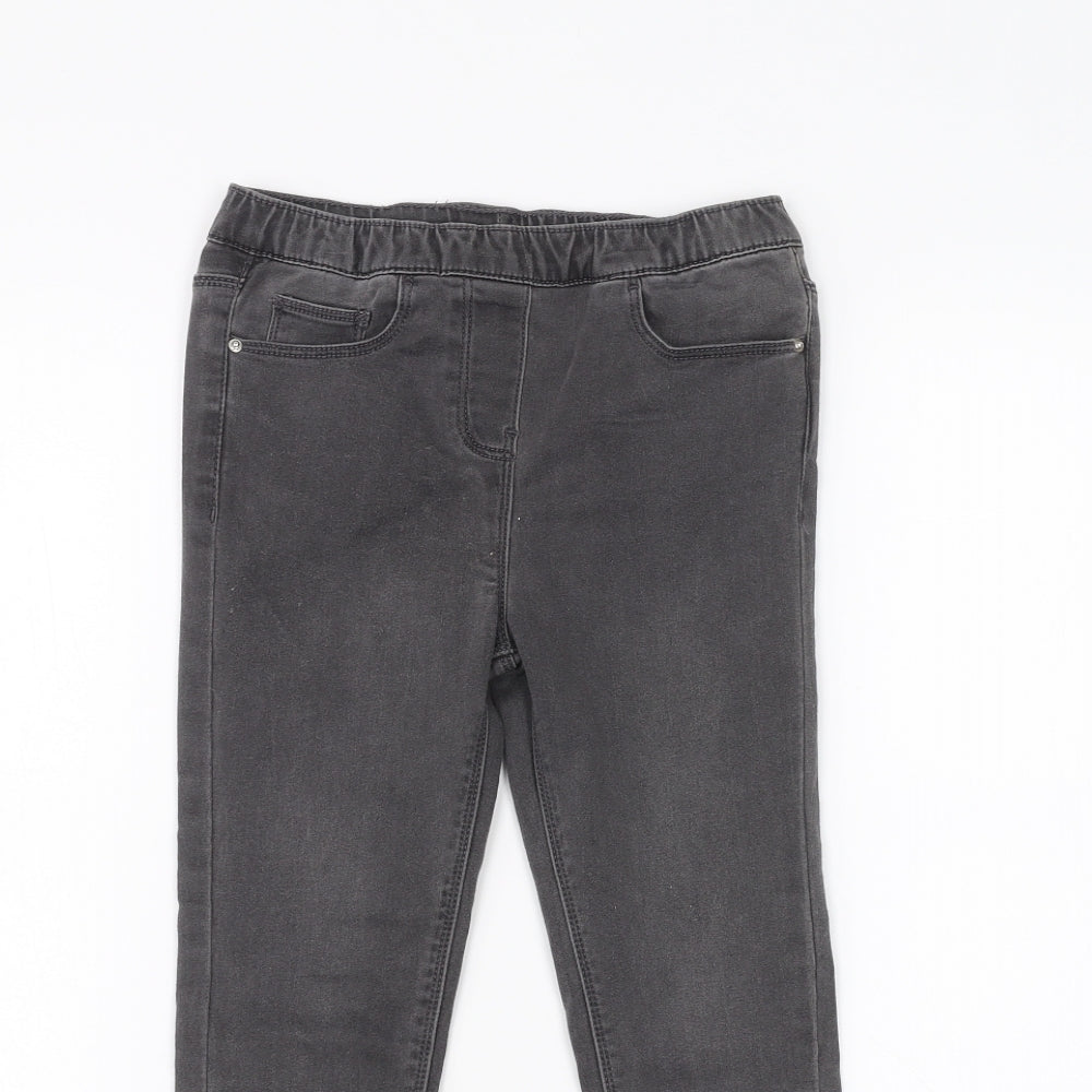 Matalan Boys Black   Skinny Jeans Size 6 Years