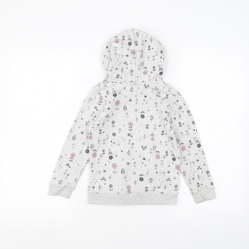 George Girls Grey   Pullover Hoodie Size 4-5 Years