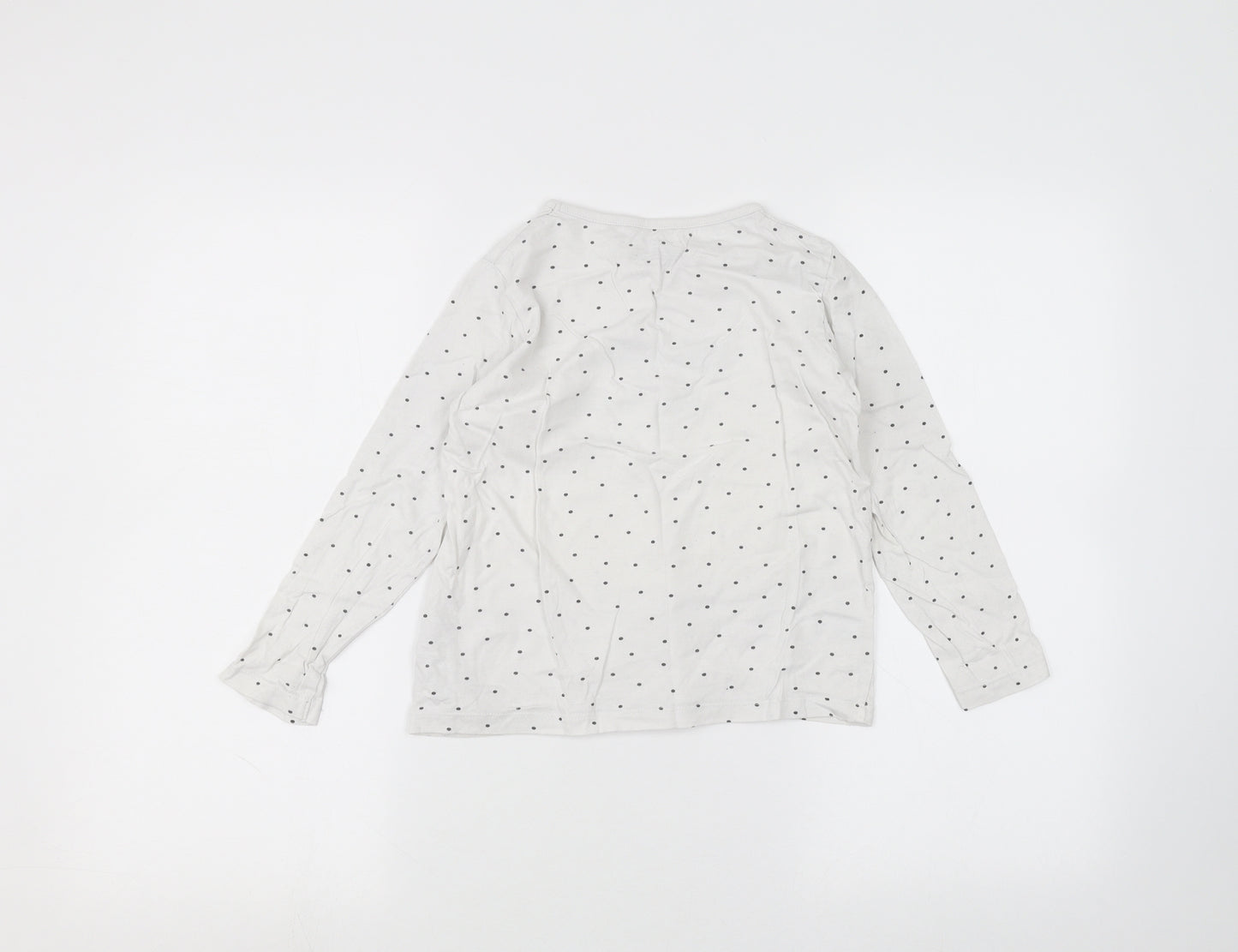 Primark Girls White   Basic T-Shirt Size 7-8 Years