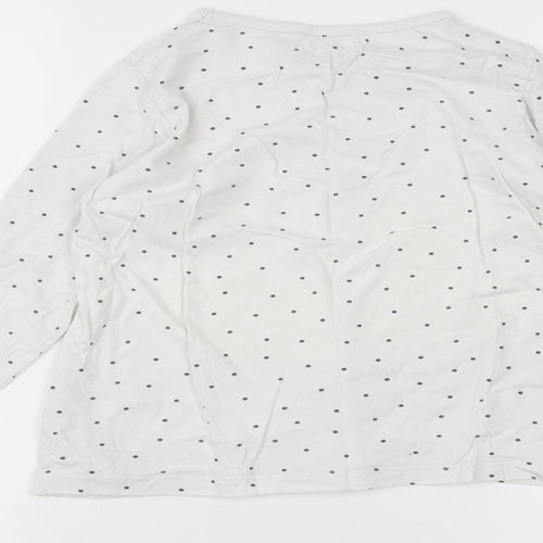 Primark Girls White   Basic T-Shirt Size 7-8 Years