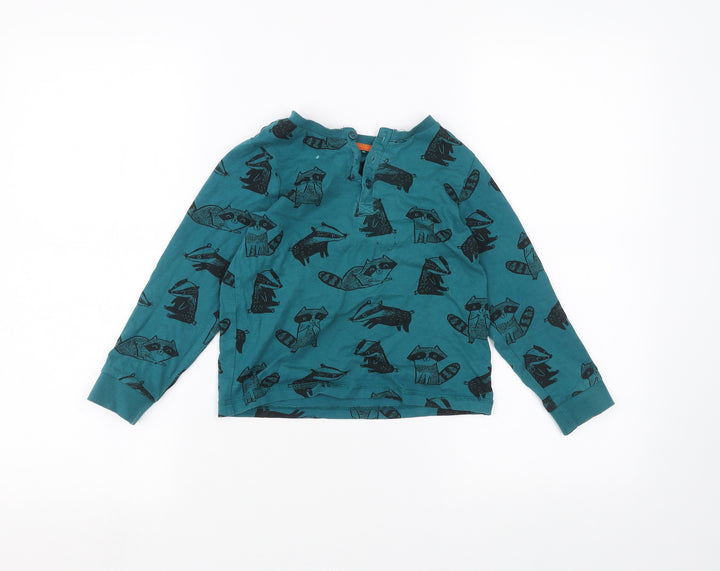 George Girls Blue Pullover Jumper Size 5-6 Years
