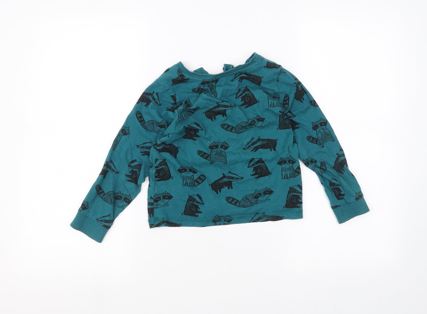 George Girls Blue   Pullover Jumper Size 5-6 Years